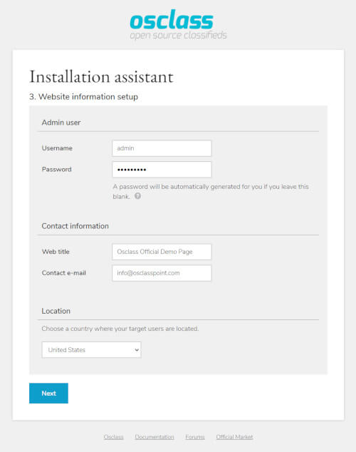 Customize Osclass