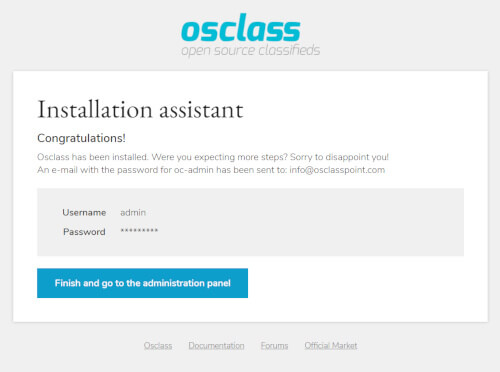 Install Osclass